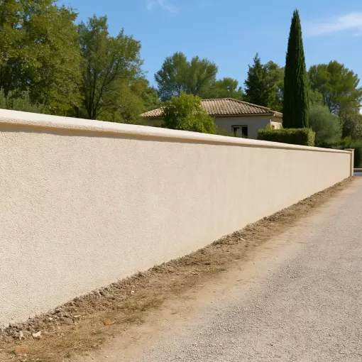 mur de clôture Aix-en-Provence
